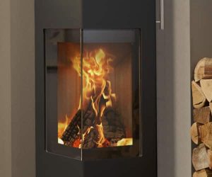 Kaminofen Cubus schwarz – Bild 2