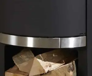 Kaminofen Filou II Stahl schwarz – Bild 4