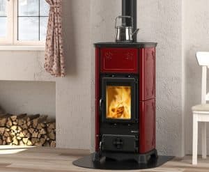 Kaminofen Emiliana bordeaux