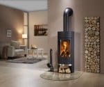 Kaminofen Filou II Stahl schwarz